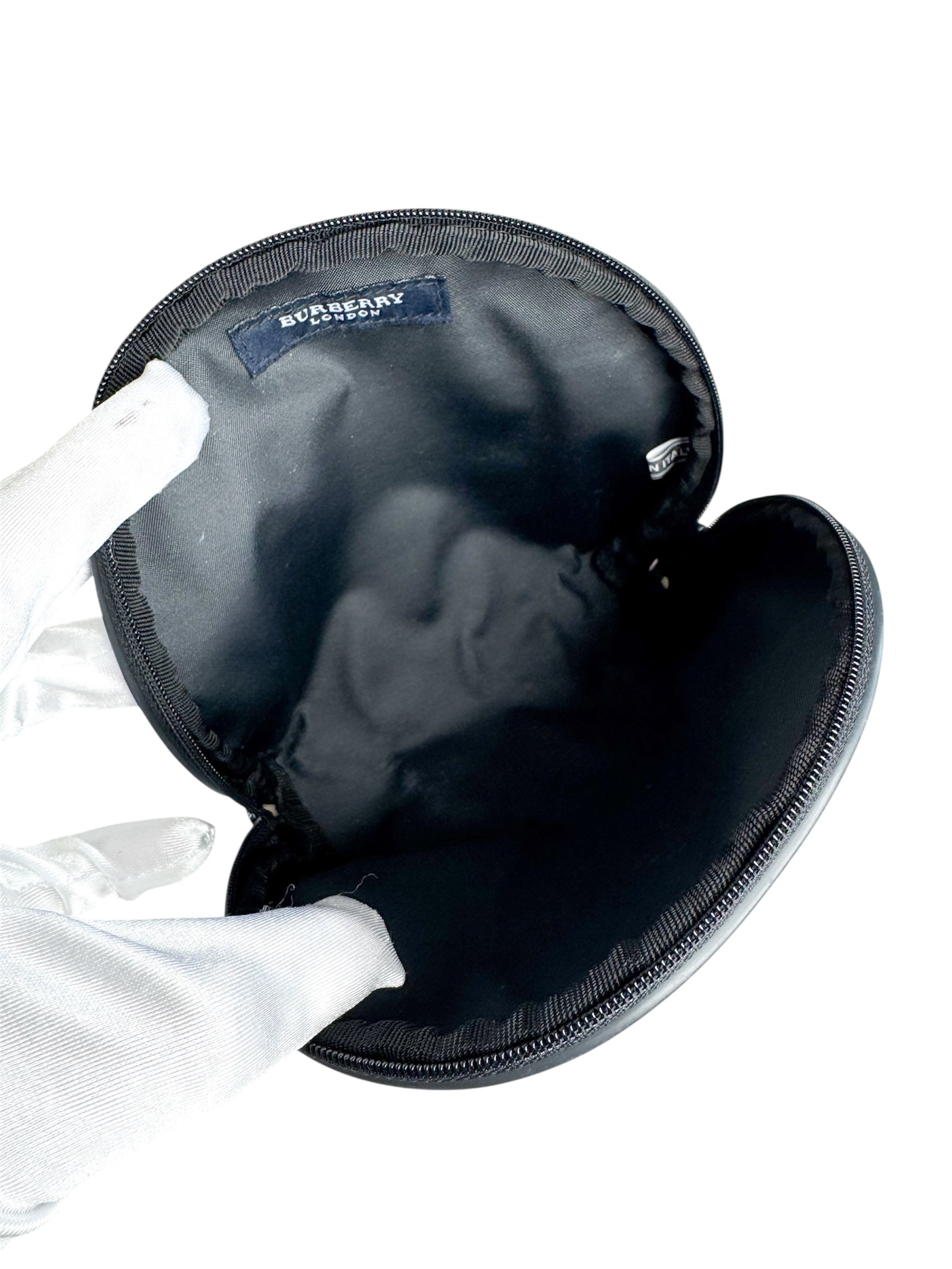 Burberry Beige House Check Monogram Pouch