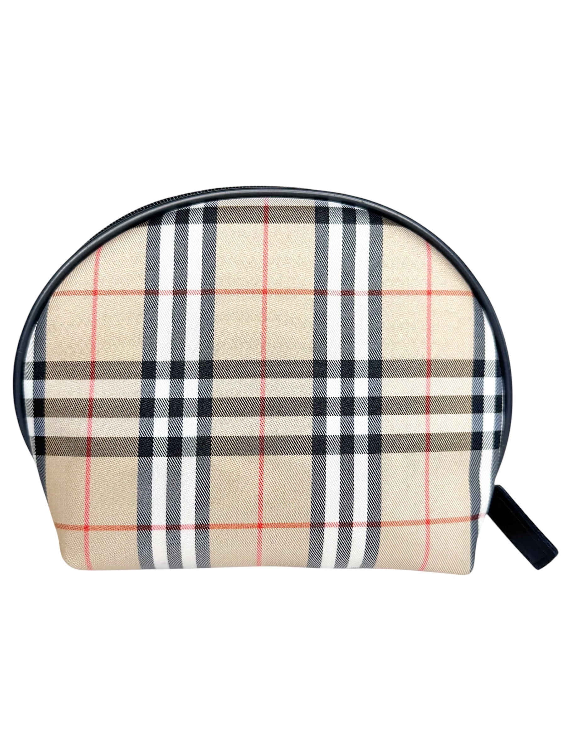 Burberry Beige House Check Monogram Pouch