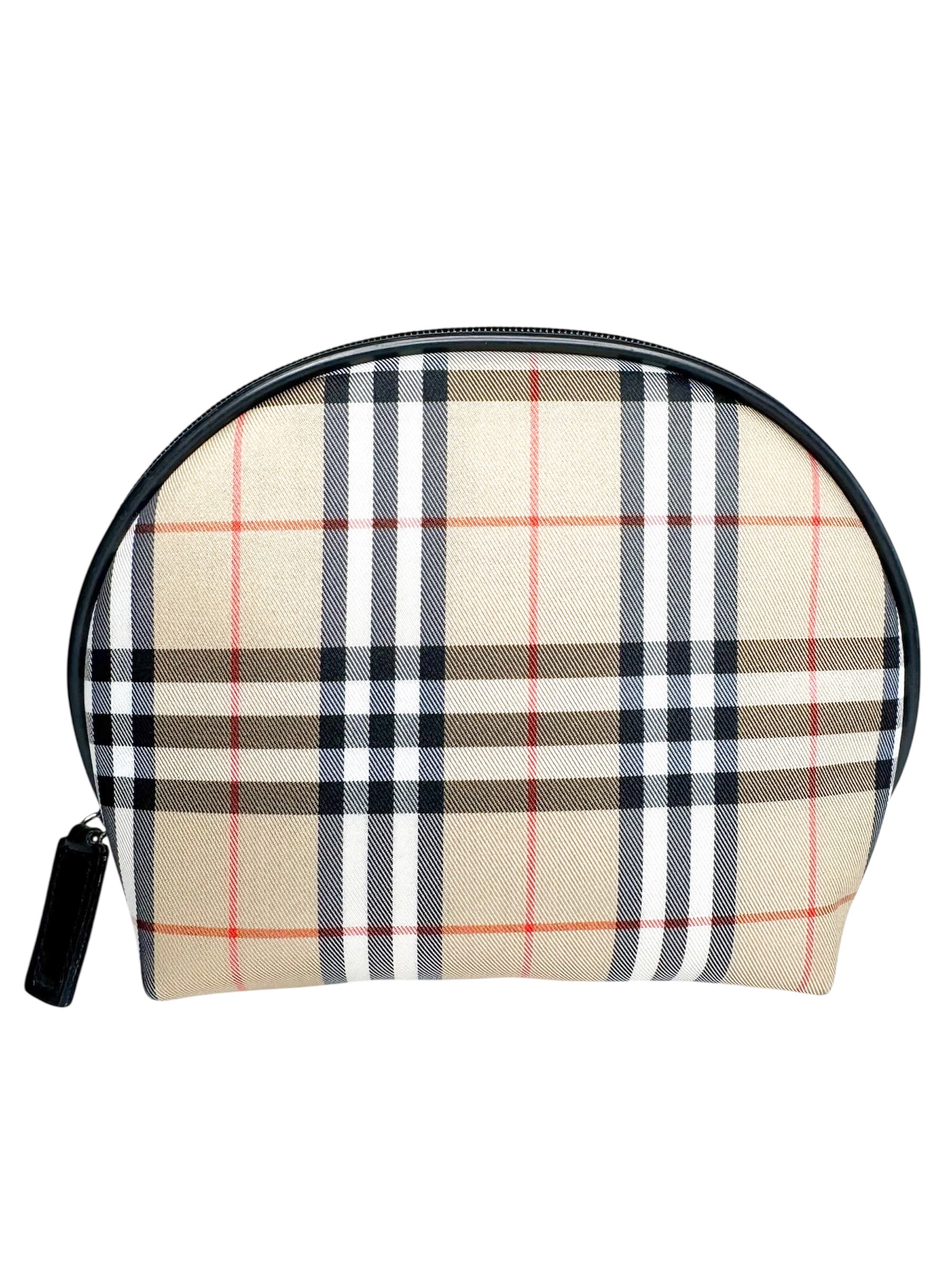 Burberry Beige House Check Monogram Pouch