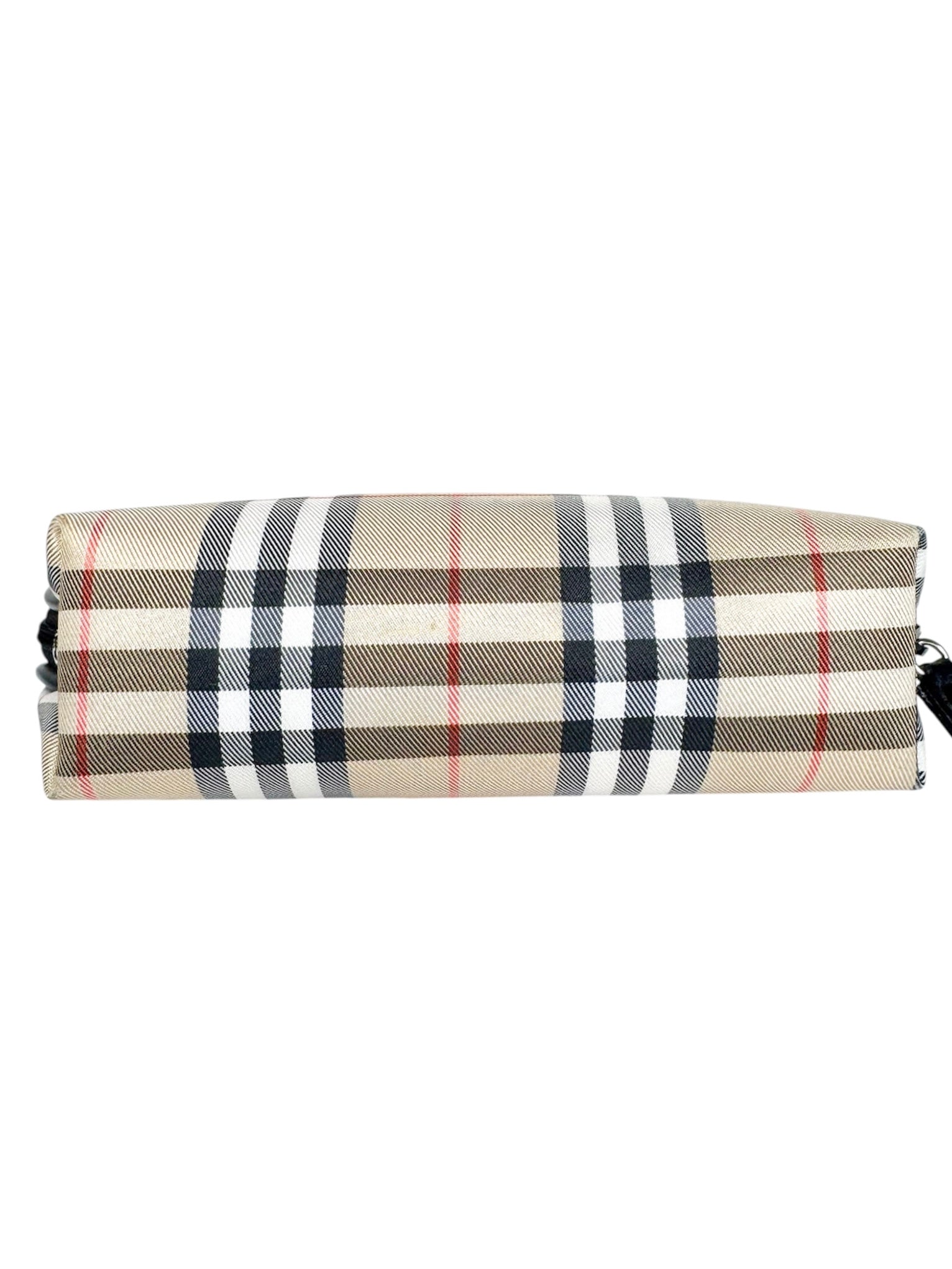 Burberry Beige House Check Monogram Pouch