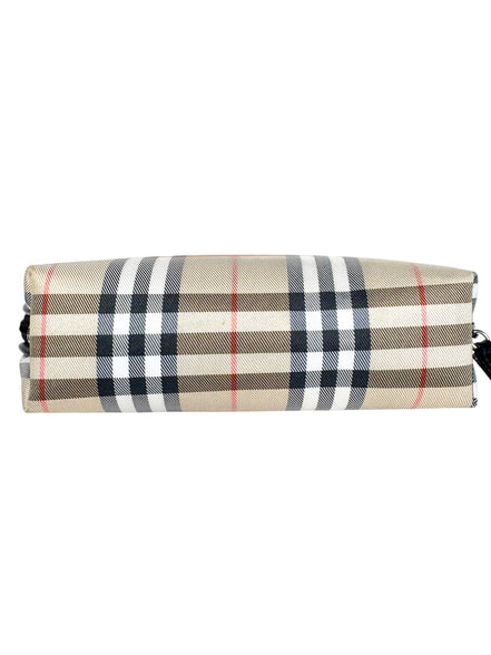 Burberry Beige House Check Monogram Pouch