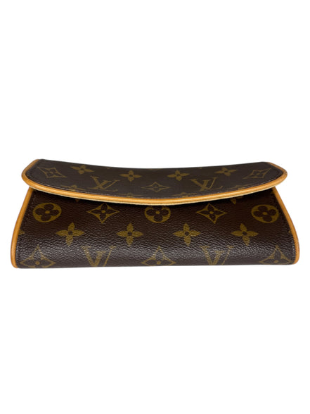 Louis Vuitton Brown Monogram Vintage Twin Pochette PM