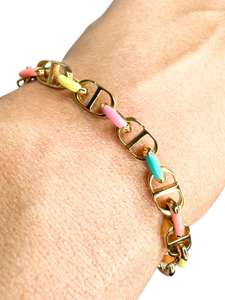 Christian Dior Multi Dioriviera CD Bracelet (Full Set)