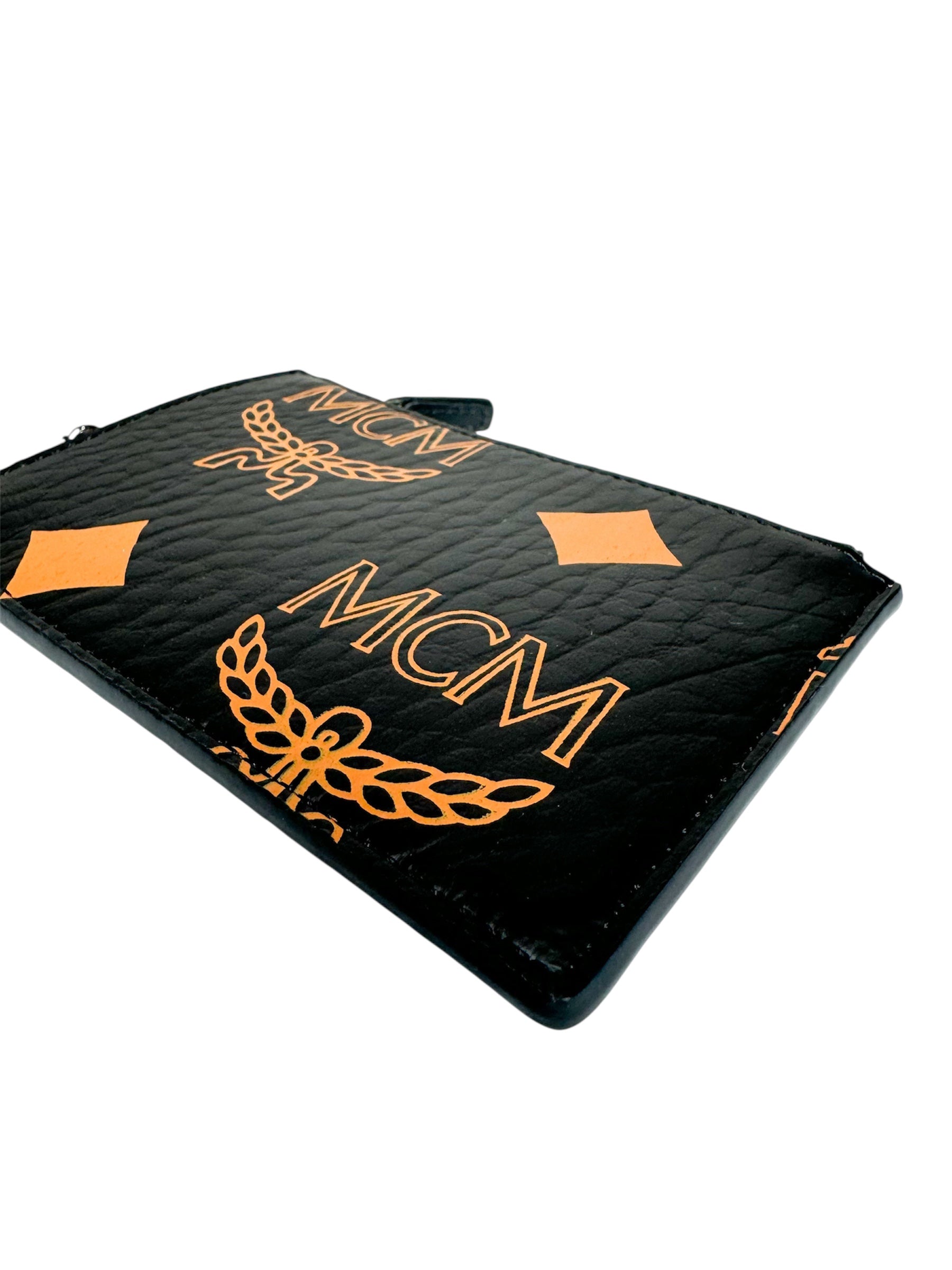 MCM Black Visetos Monogram Large Key Case (Full Set/Never Used)