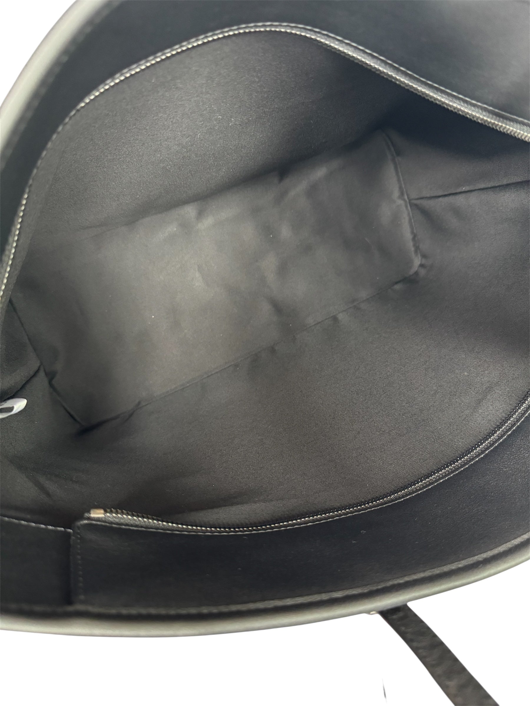 MCM Black Visetos Monogram Aren Shoulder Tote (Full Set/Never Used)