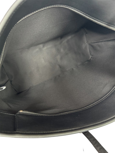 MCM Black Visetos Monogram Aren Shoulder Tote (Full Set/Never Used)