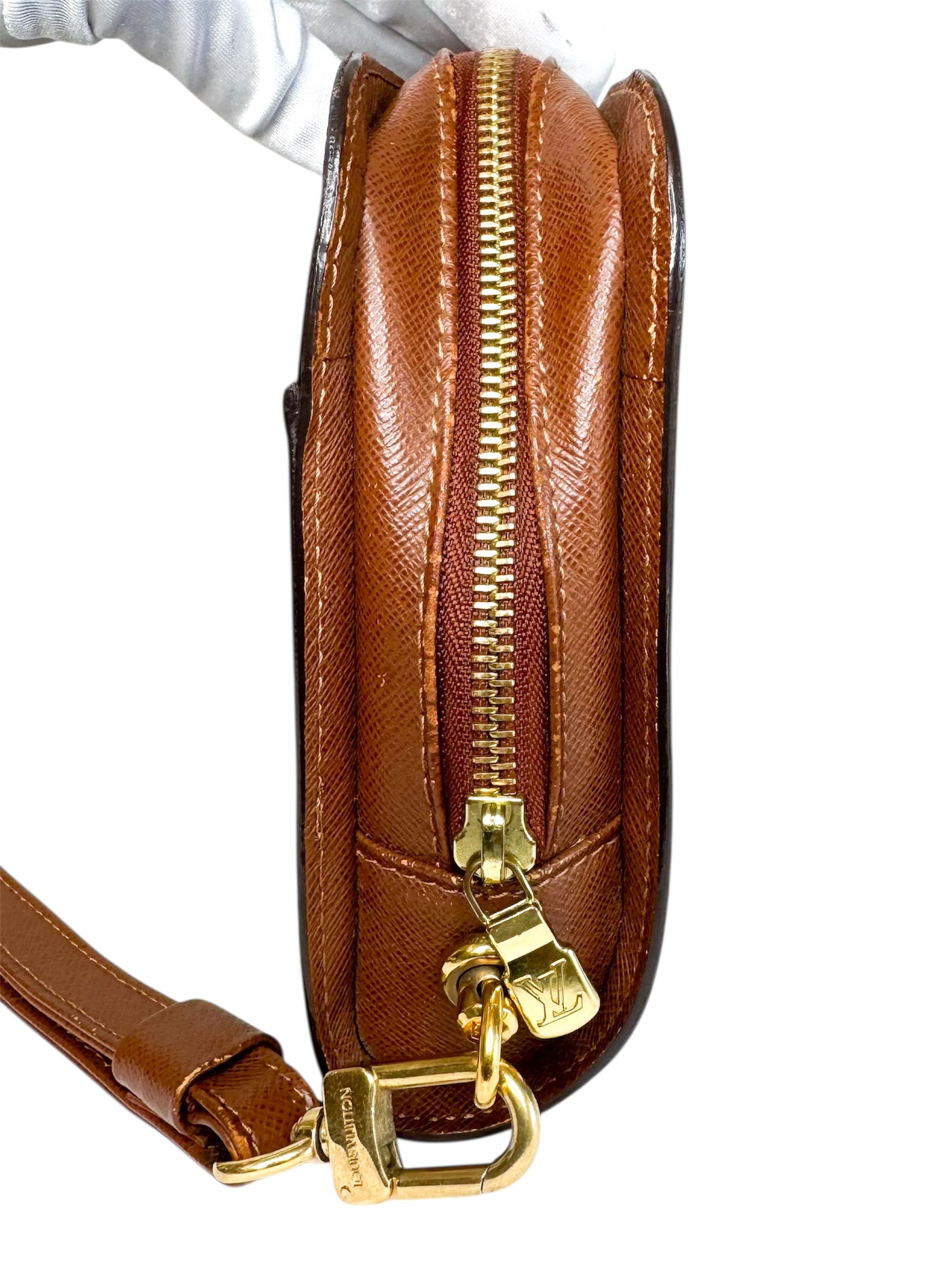 Louis Vuitton Brown Monogram Orsay Clutch