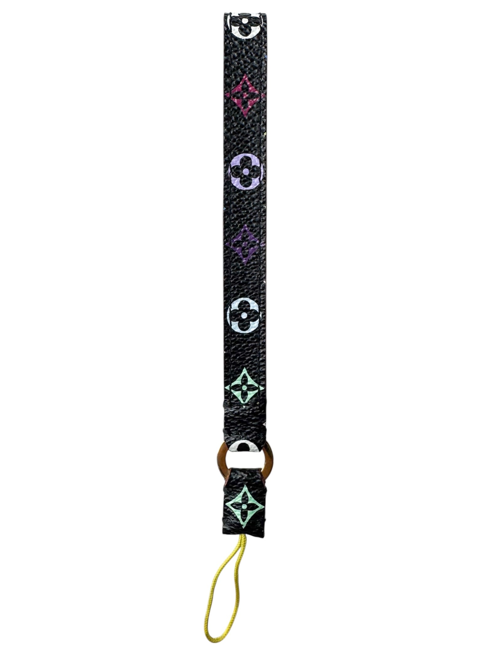 Louis Vuitton x Murakami Black Multicolor Strap/Charm