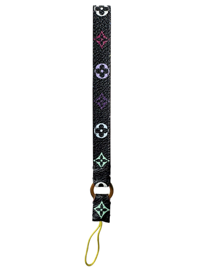 Louis Vuitton x Murakami Black Multicolor Strap/Charm