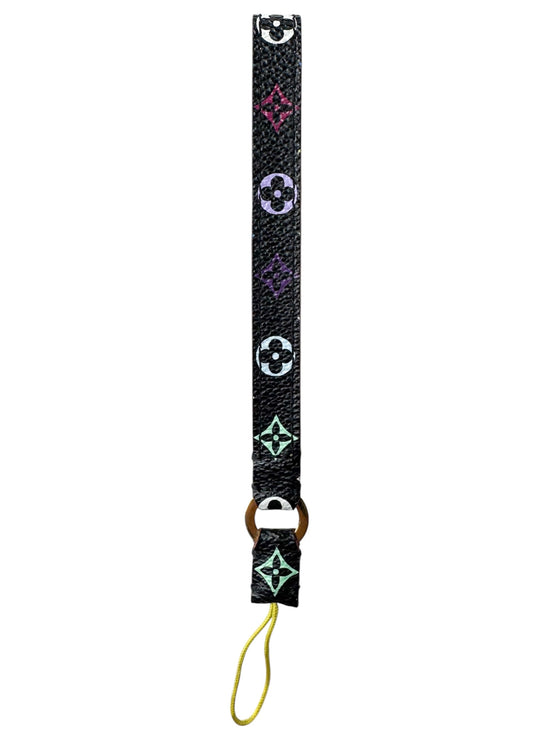 Louis Vuitton x Murakami Black Multicolor Strap/Charm