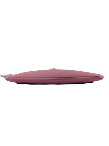 Versace Pink Leather Medusa Wristlet