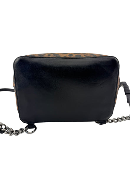 Dolce & Gabbana Leopard Coated Canvas Backpack