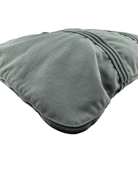 Hermes Gray Canvas Business Bag
