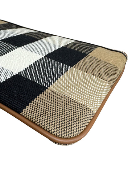 Burberry Brown House Check Pouch (Brand New)