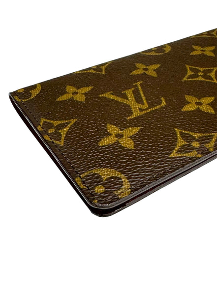 Louis Vuitton Brown Monogram Vintage Passport/Cash/Check Holder