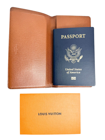Louis Vuitton Brown Monogram Vintage Passport/Cash/Check Holder