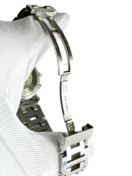 Hermes Stainless Steel Clipper Women's Watch (Full Set)